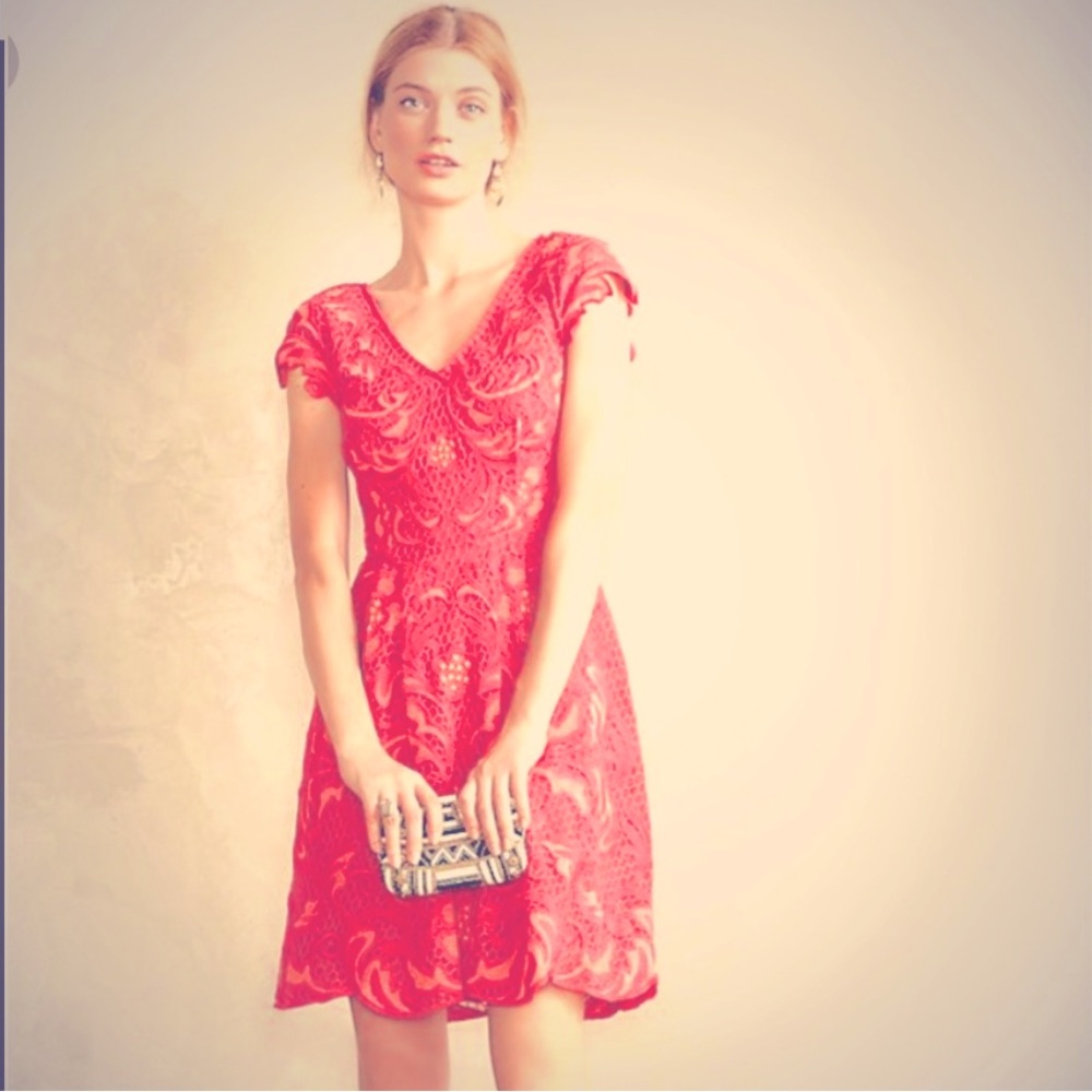 Baraschi Lace Dress, Size 2